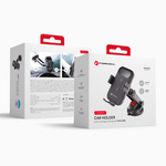Uchwyt na telefon do samochodu indukcyjny Forcell F-Grip HS4 15W do deski / szyby czarny
