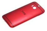 Tapa trasera de la batería HTC ONE M8 Rojo Grado B