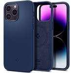 Funda Spigen SILICONE FIT Mag MagSafe IPhone 14 PRO MAX AZUL MARINO