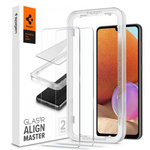 Spigen ALM GLAS.TR 2-PACK GALAXY A33 5G Vidrio Templado CLEAR