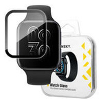 Wozinsky Watch Glass cristal híbrido para Oppo Watch 46 mm negro