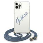  GUESS   12 12 Pro Script Vintage GUHCP12MCRTVSBL Azul Hardcase