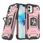 Funda Wozinsky Ring Armor para iPhone 14 Plus funda blindada soporte magnético anillo dorado