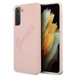  GUESS Samsung Galaxy S21 Plus Script Vintage GUHCS21MLSVSPI Rosa Hardcase