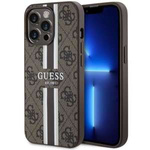 Funda Guess GUHMP13LP4RPSW iPhone 13 Pro / 13 6.1" marrón/marrón durocase 4G Printed Stripes MagSafe Case