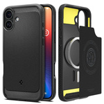 Spigen Rugged Armor Mag MagSafe IPhone MATTE 16 PLUS NEGRO