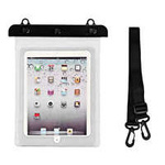 Funda impermeable de PVC para tablet - blanco