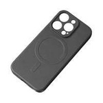 Funda de silicona compatible con MagSafe para iPhone 15 - Negro