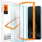 Vidrio Templado Spigen Alm Glas.tr Paquete de 2 Google Pixel 8 Pro Transparente