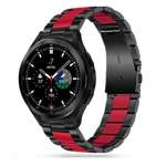  TECH-PROTECT Samsung Galaxy Watch 4 40 / 42 / 44 / 46 MM Acero inoxidable Negro / Rojo