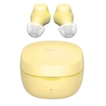 Baseus Encok WM01 TWS Wireless In-Ear Bluetooth 5.3 Auriculares Amarillo Versión mejorada (NGTW240011)