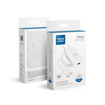 Ładowarka sieciowa do telefonu Blue Star USB C QC4.0 PD 3A 18W + kabel USB C do Lightning TFK-TC-1099C biała