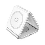 Cargador inductivo Dudao A11N 15W 3 en 1 - blanco