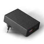 Orden Uniq . red. Votre Slim Duo 20W USB-C + USB-A negro / negro carbón