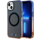 Funda BMW BMHMP14MHTGE iPhone 14 Plus 6.7" gris/gris durocase Parachoques degradado MagSafe