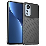 Funda Thunder Case para Xiaomi 12 Lite funda armadura de silicona negra