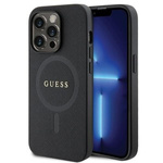 Guess GUHMP14LPSAHMCK iPhone 14 Pro 6.1" negro/negro durocase Saffiano MagSafe