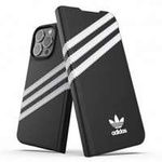 Adidas OR Booklet Case PU iPhone 13 Pro / 13 6.1" schwarz weiß/schwarz weiß 47112