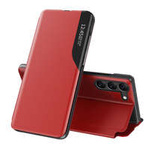 Funda Eco Leather View Case para Samsung Galaxy S23 con soporte abatible rojo