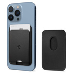 Spigen Valentinus MagSafe Tarjetero universal Magnetic Negro Case