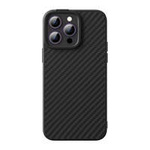 Funda blindada para iPhone 14 Pro compatible con MagSafe Baseus Fibra Sintética vidrio templado - negra