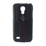  FERRARI Samsung Galaxy S4 Mini i9190 Faceplate FEMTHCS4MBL Funda negra