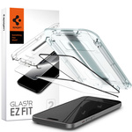Vidrio Templado Spigen Glas.tr "ez Fit" Fc 2-pack iPhone 15 Plus Negro