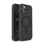  TECH-PROTECT  12/12 Pro Magmat Funda Negra Mate