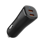 Cargador Spigen ARCEV502 STATION ESSENTIAL CARGADOR DE COCHE 50W NEGRO