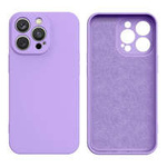 Funda de silicona para iPhone 13 Pro Max funda de silicona violeta
