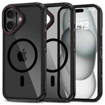 Etui Tech-protect Maghybrid Magsafe iPhone 16 Black/red