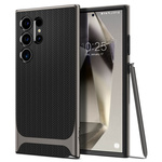 Funda Spigen Neo Hybrid Samsung Galaxy S24 Ultra Gunmetal Case
