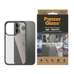 PanzerGlass ClearCase iPhone 14 Pro 6.1" Antibakteriell schwarz/schwarz 0406