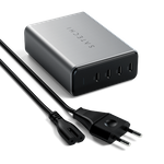Satechi GaN Charger 165W - ładowarka sieciowa 165W, 4x USB-C