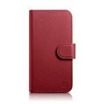 iCarer Wallet Case 2in1 iPhone 14 Pro Max Leather Flip Cover Anti-RFID rojo (WMI14220728-RD)