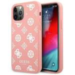 GUESS   12 Pro Max Peony Collection Pink Hardcase