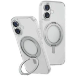 Etui UNIQ Swivix do iPhone 16 Plus 360 Rotating Kickstand przezroczysty