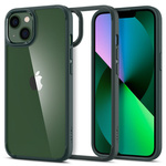 Funda Spigen Ultra Hybrid iPhone 13 Verde medianoche Case