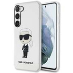 Funda Karl Lagerfeld Klhcs23shniktct S23 S911 Transparent Hardcase Ikonik Karl Lagerfeld Case