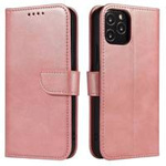 Funda magnética elegante con tapa abatible y función de soporte Xiaomi Redmi Note 11 Pro+ 5G (China) / 11 Pro 5G (China) / Mi11i HyperCharge / Poco X4 NFC 5G rosa
