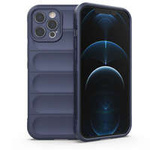 Funda Magic Shield Case para iPhone 12 Pro Max funda flexible blindada azul oscuro