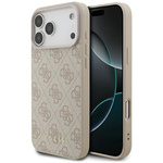 Etui Guess 4G Classic do iPhone 17 Pro   Max różowy