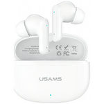 Słuchawki TWS USAMS E05 Bluetooth 6.0    bezprzewodowe biały
