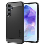 Case Funda Spigen Rugged Armor para Samsung Galaxy A55 5g en negro mate