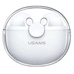 USAMS Kopfhörer Bluetooth 5.1 TWS BU Serie kabellos weiß/weiß BHUBU01