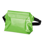 Bolsa impermeable de PVC / riñonera - verde