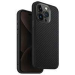 Etui UNIQ etui Keva iPhone 15 Pro Max 6.7" Magclick Charging czarny/carbon black Case