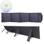 Choetech cargador solar 100W plegable 2x USB 1x USB C PD QC negro (SC009-V2)