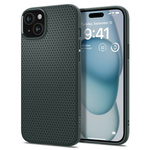 Funda Spigen Liquid Air iPhone 15 Abismo Verde Case