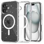 Etui TECH-PROTECT FLEXAIR HYBRID MAGSAFE IPHONE 16 GLITTER